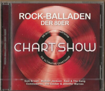 Rock-Balladen der 80er - CD - Die Ultimative Chartshow - 2013 - NEUWARE!