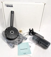 NEW KOHLER WL28145-B-BL Sprig Shower Infusion Device Kit Head & Hose Matte Black