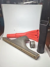 Vintage Commercial Tornado Vacuum 14 inch Floor Tool Head & Detailing Tools 1.5"