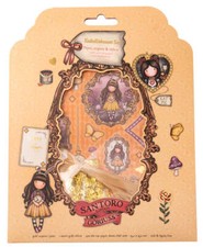 GORJUSS WONDERLAND EMBELLISHMENT SET-Santoro Mini Girl-Paper-Sequin-Ribbon