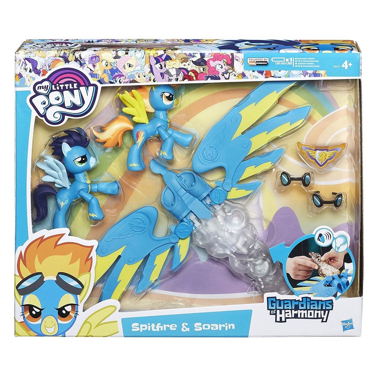 Hasbro My Little Pony B6011 Guardians of Harmony Wonderbolts Sonic