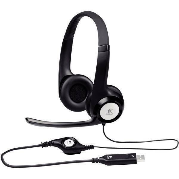 Logitech H390 USB Cuffia Sovrauricolare per Computer - Nera (981-000406) |  Acquisti Online su eBay