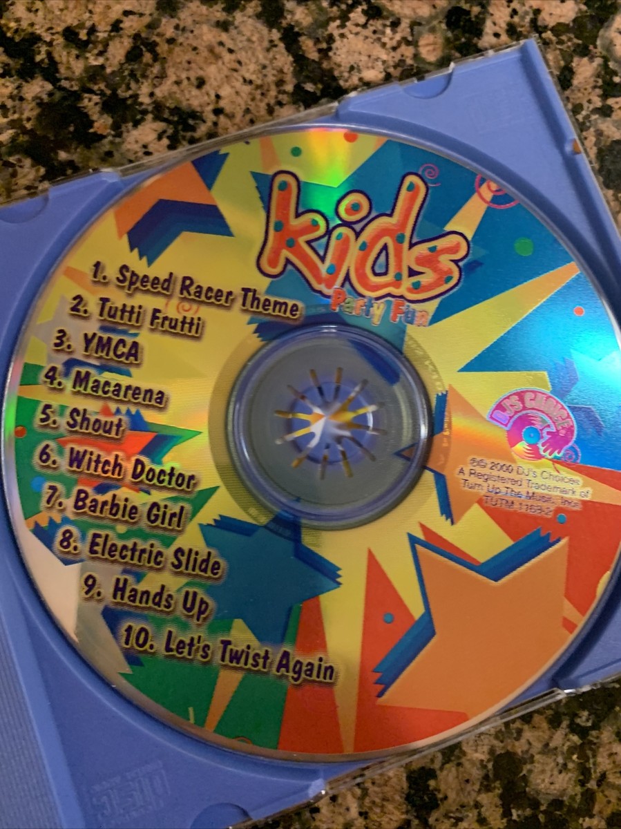 Kids Party Fun by DJ's Choice (CD, Jul-2000, Turn Up the
