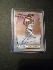 Roberto Ramos 2019 Bowman Sterling PROSPECT AUTOGRAPH AUTO #BSPA-RR SG2