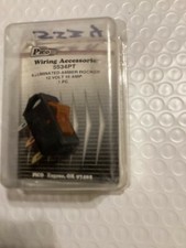 Pick 5534PT Illuminated Amber Rocker Switch 12v 16a Free Shipping 