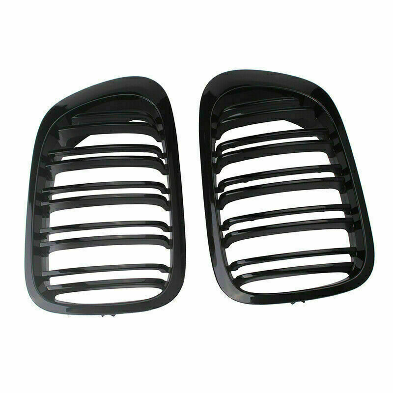 Gloss Black Front Kidney Grill Grille For BMW E46 M3 328i 325Ci 330Ci gloss-black-front-kidney-grill-grille-for-bmw-e46-m3-328i-325ci-330ci
