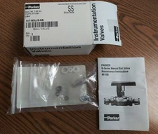 Parker Instrumentation 1/8" B-Series Ball Valve Repair Kit P/N KIT-B2LJ2-SS