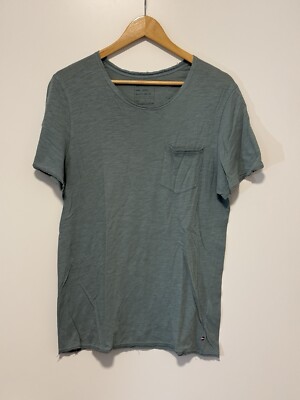 Loft Designed by T-Shirt Herren Gr. S Topzustand Baumwolle Mint