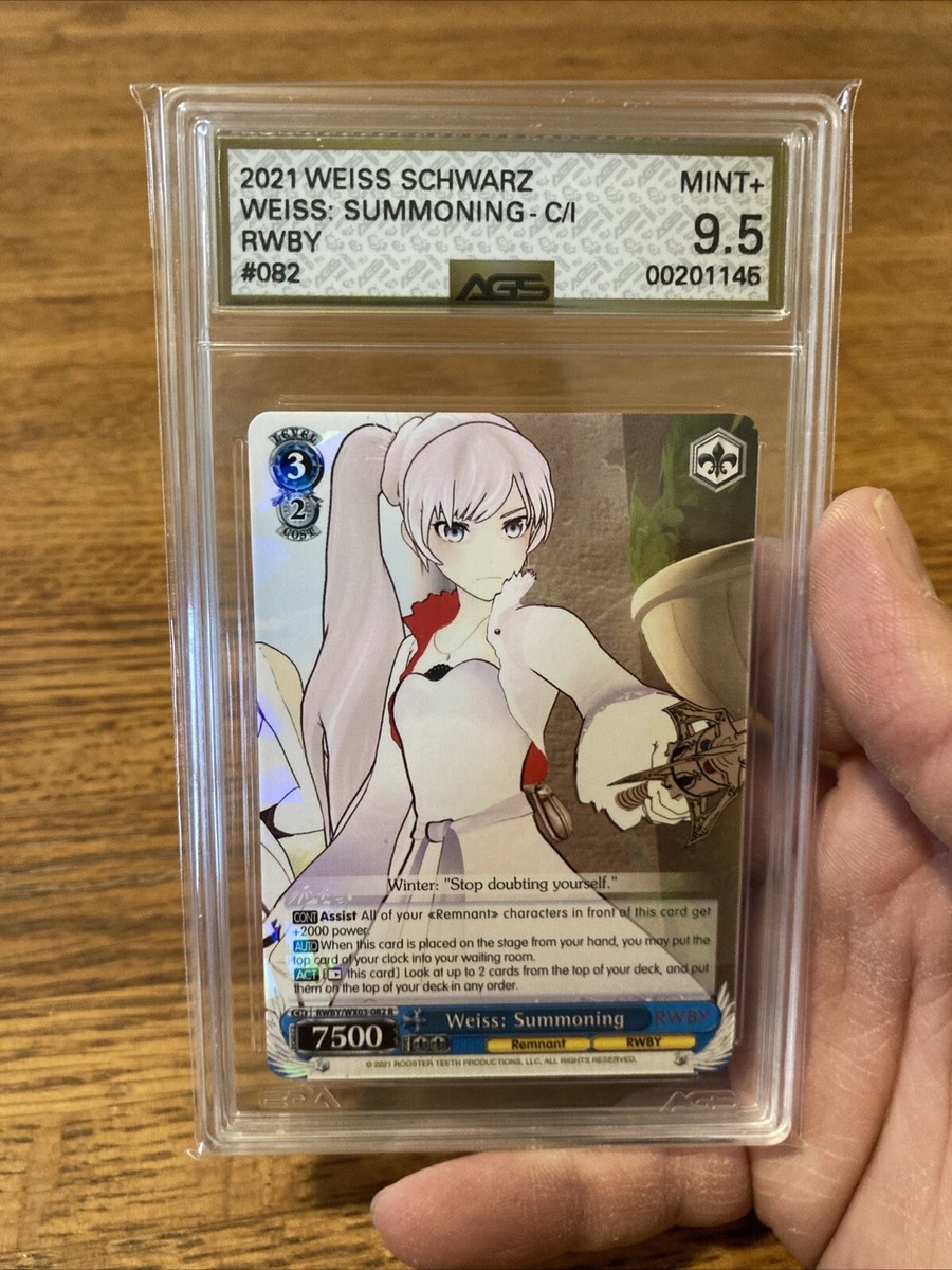 RWBY 海外 ヴァイス プレミアムブースター サイン SP ワイス RWBY 海外 ヴァイス プレミアムブースター サイン SP ワイス RWBY 海外