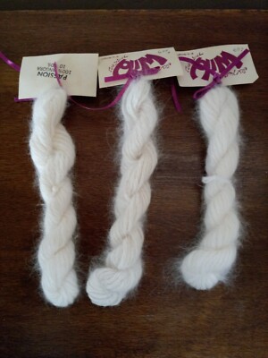 Sew Your Wild Threads White Thread, 8 Skeins 120 Total Yds Mix of Thread Type