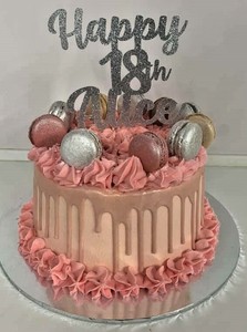 Custom Cake Topper Glitter Any Word Any Name Personalised 18th Birthday Ebay