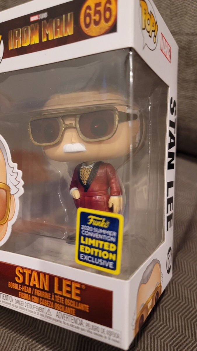 Funko Pop Stan Lee 656 Limited Edition 2020 Summer Convention Marvel Funko Pop Stan Lee 656 Limited Edition 2020 Summer Convention Marvel