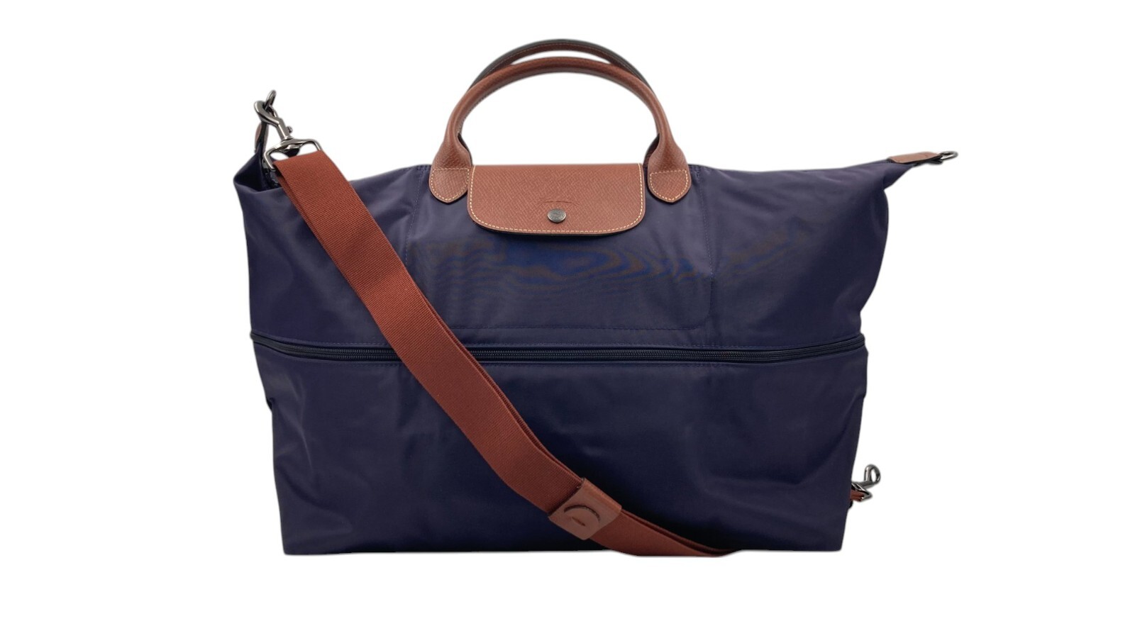 *NEW* LONGCHAMP LE PLIAGE EXPANDABLE TRAVEL BAG - LARGE - BILBERRY image 2