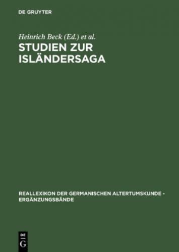Thumbnail - Studien Zur Isländersaga Festschrift Für Rolf Heller 2760
