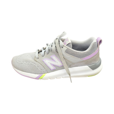 New Balance 009 Running Shoes Women s Size 7 Gray Purple Gym Workout Sneakers