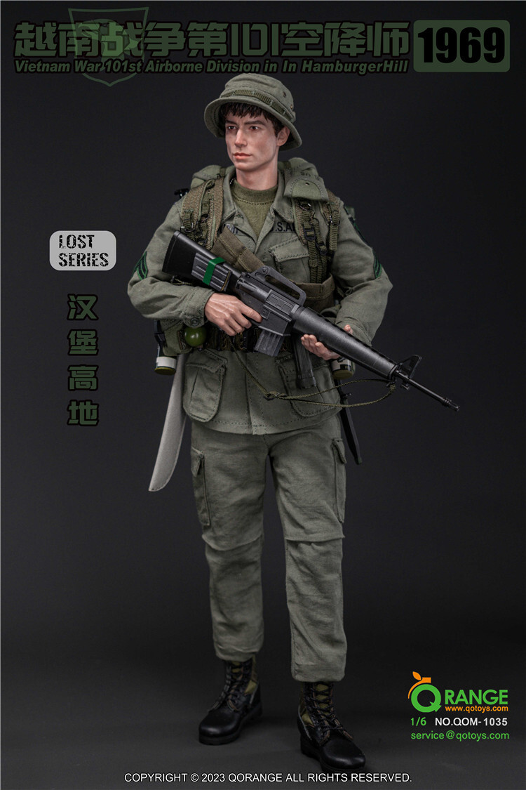 その他 QORANGE QOTOYS 1/6 Vietnam War 101st QORANGE QOTOYS Vietnam War 101st Airborne Division In