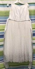 David  s Bridal Girls flower girl mini bride dress Size 10