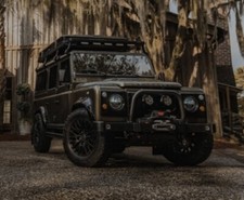 For Land Rover Defender 90 110 7" inch LED Headlight Headlamp Daytime DRL Light