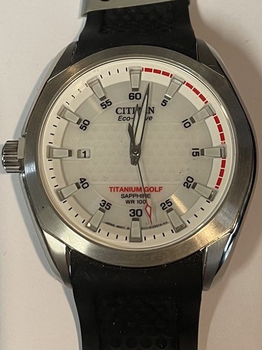 Gents CITIZEN ECO-DRIVE TITANIUM GOLF 