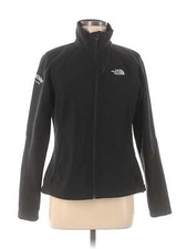 The North Face Women Black Track Jacket M