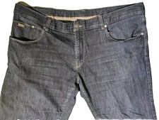 Jack & Jones Jeans Men 48-32 Slim Blue Pocket Belted Cotton Straight
