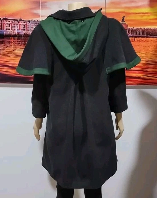 Impresionante Gabardina Loden Frey Vintage S/M DE COLECCIÓN Verde Lana Rara con Capucha Foto 2 de 4