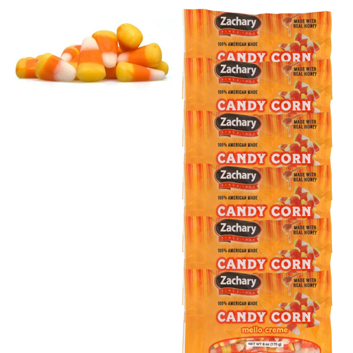 Juego de 12 bolsas Zachary Candy Corn de 6 oz mejor para abril de 2025 - Imagen 2 de 3
