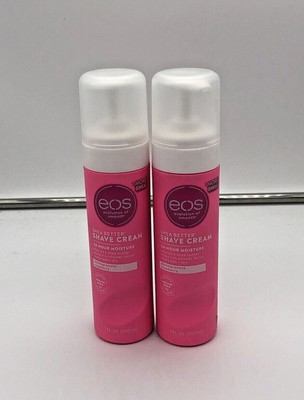 EOS Shave Cream Pomegranate Raspberry 7 oz (Pack of 2)