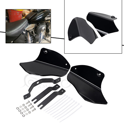 Saddle Heat Shield Air Deflectors For Harley Fat Boy Lo FLSTFB