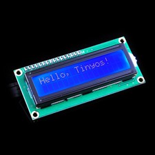 IIC/I2C/TWI 1602 Serial LCD Module Display Blue Backlight For Arduino