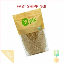Yupik Organic Cracked Freekeh, 2.2 lb, Non-GMO, Vegan