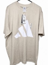 adidas Essentials Big Logo T-Shirt Mens XL Wonder Alumina White NWT JE8933
