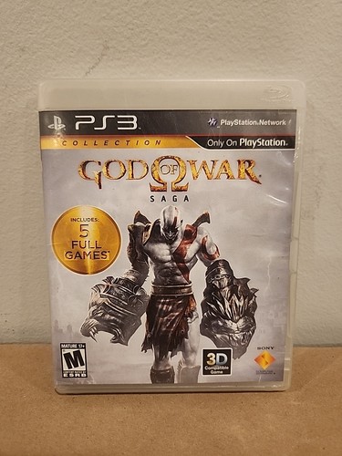 God of War Saga PS3 Sammlung Videospiel CIB komplett