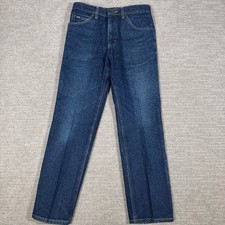 Lee Jeans 32x29 (fits 30x28) Straight Leg Denim Union Made In USA 70s 80s VTG