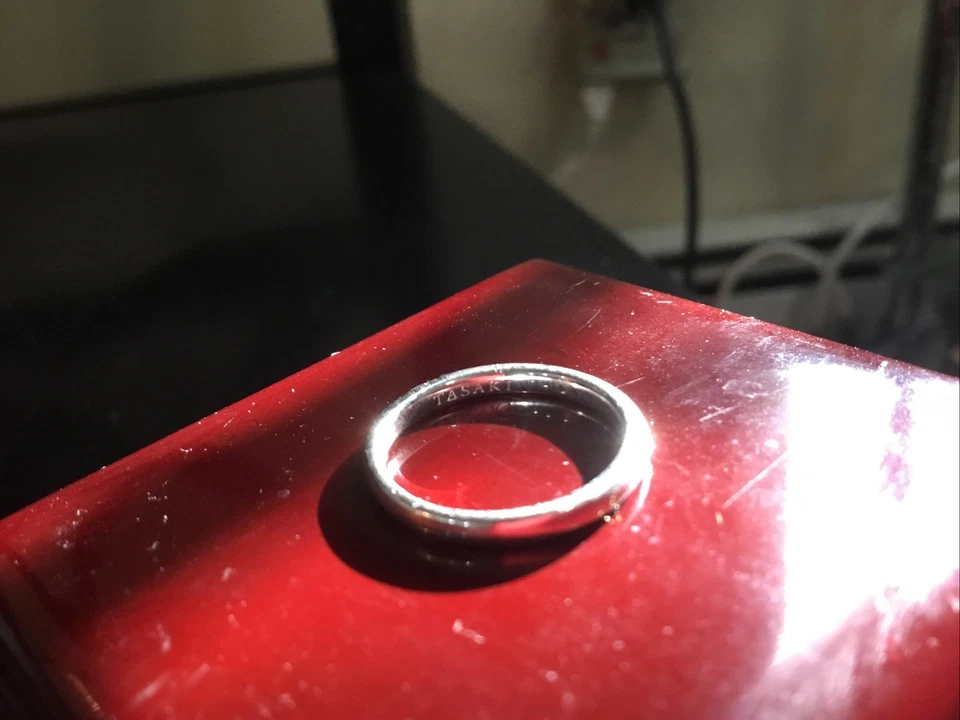 Кольцо TASAKI с бриллиантом 0,02 карата платина 950k размер 4 - Изображение 3 из 4