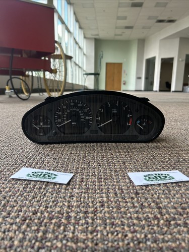 96-98 BMW Z3 E36/7 1.9 MT MPH SPEEDOMETER INSTRUMENT CLUSTER GAUGE 91k MILES OEM - Picture 2 of 8