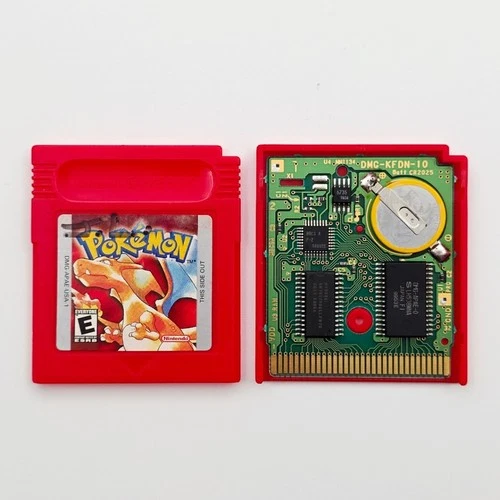 *New Battery* Pokémon Red Nintendo Game Boy Authentic Tested Cartridge Only