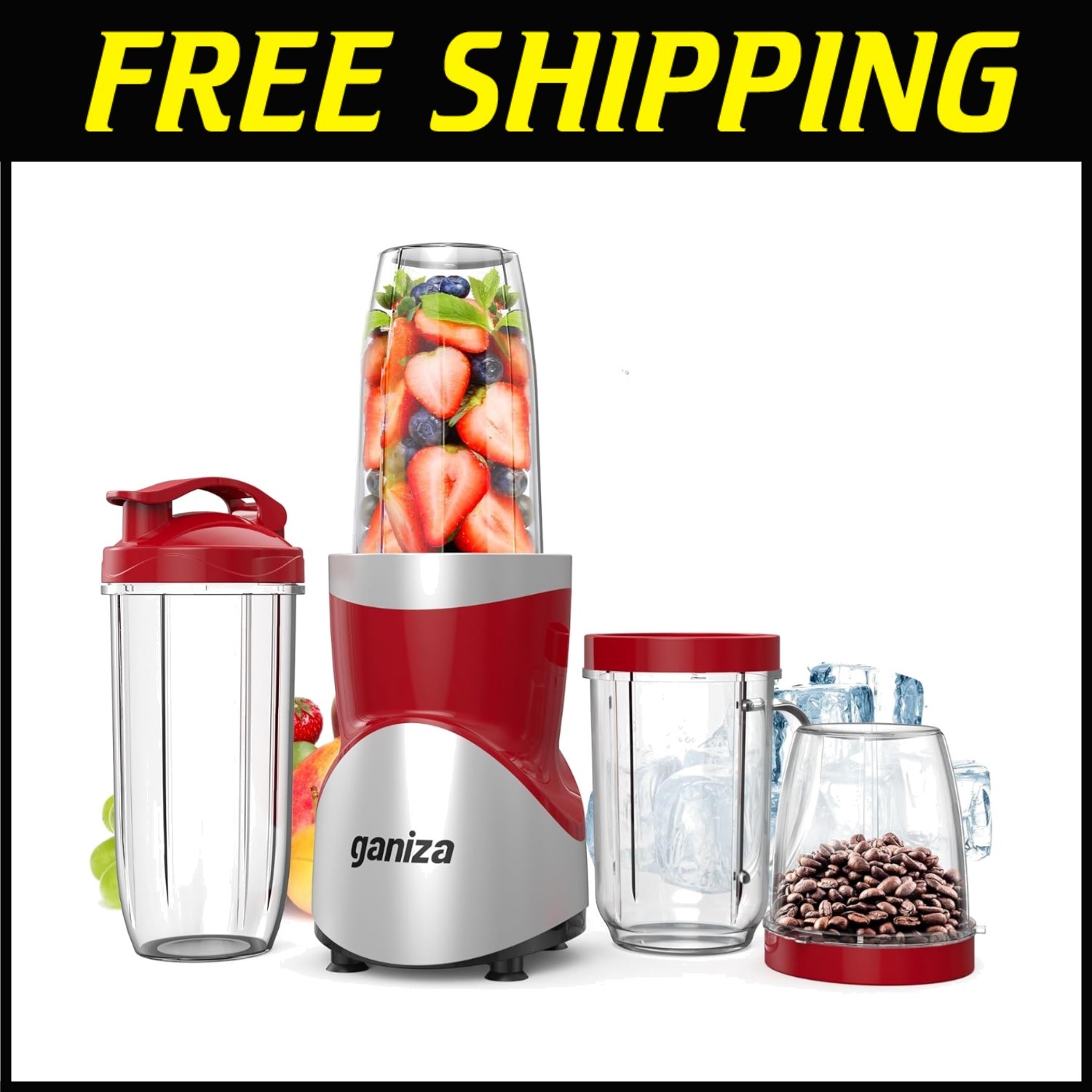 Nutrient-Packed Smoothies with 900W Blender for Kitchen