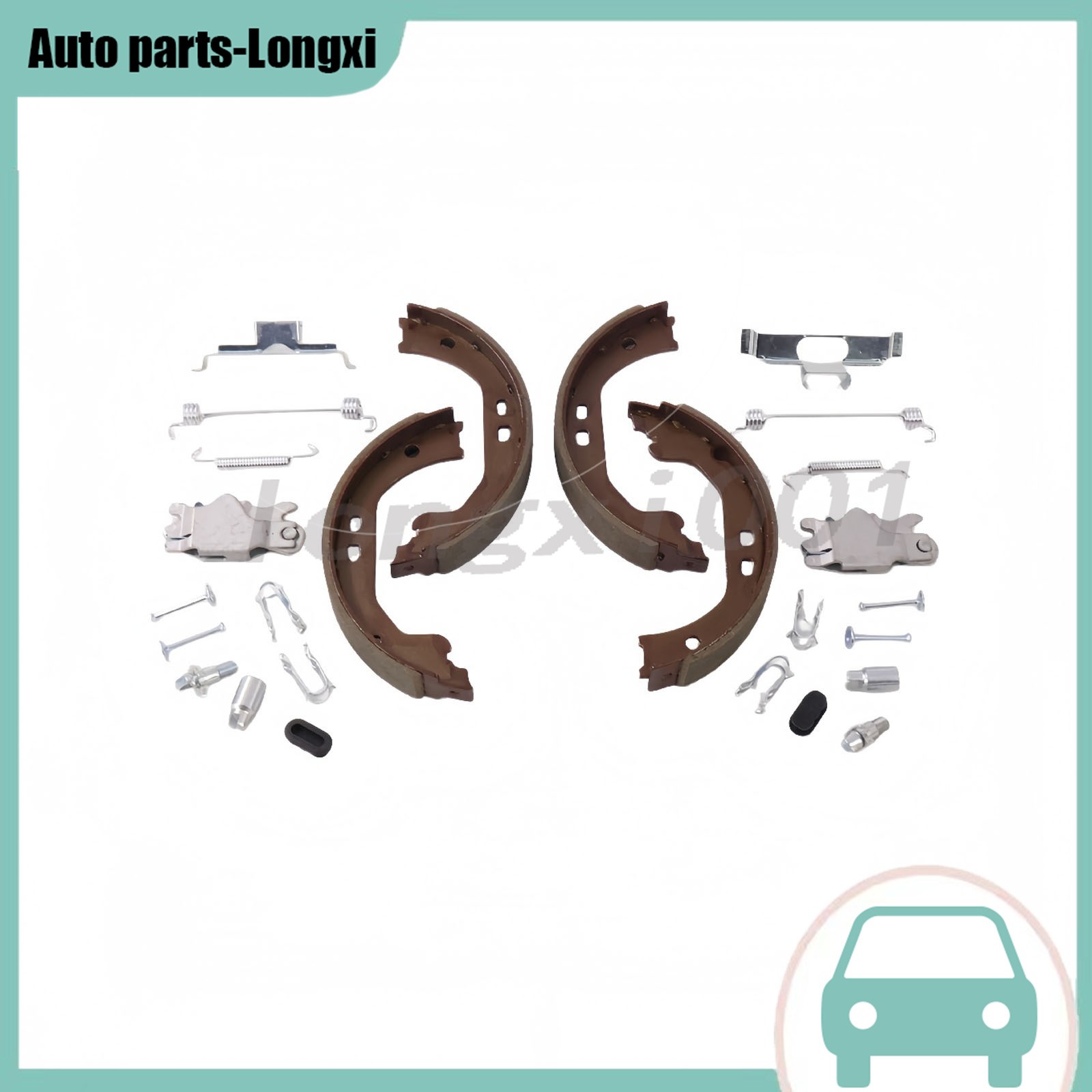 For Maserati Ghibli Quattroporte emergency parking hand brake shoes & hardware