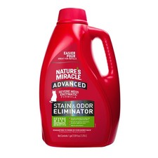 Nature  s Miracle  Advanced Stain  Odor Eliminator, 128 fl oz, 1 gal, Red