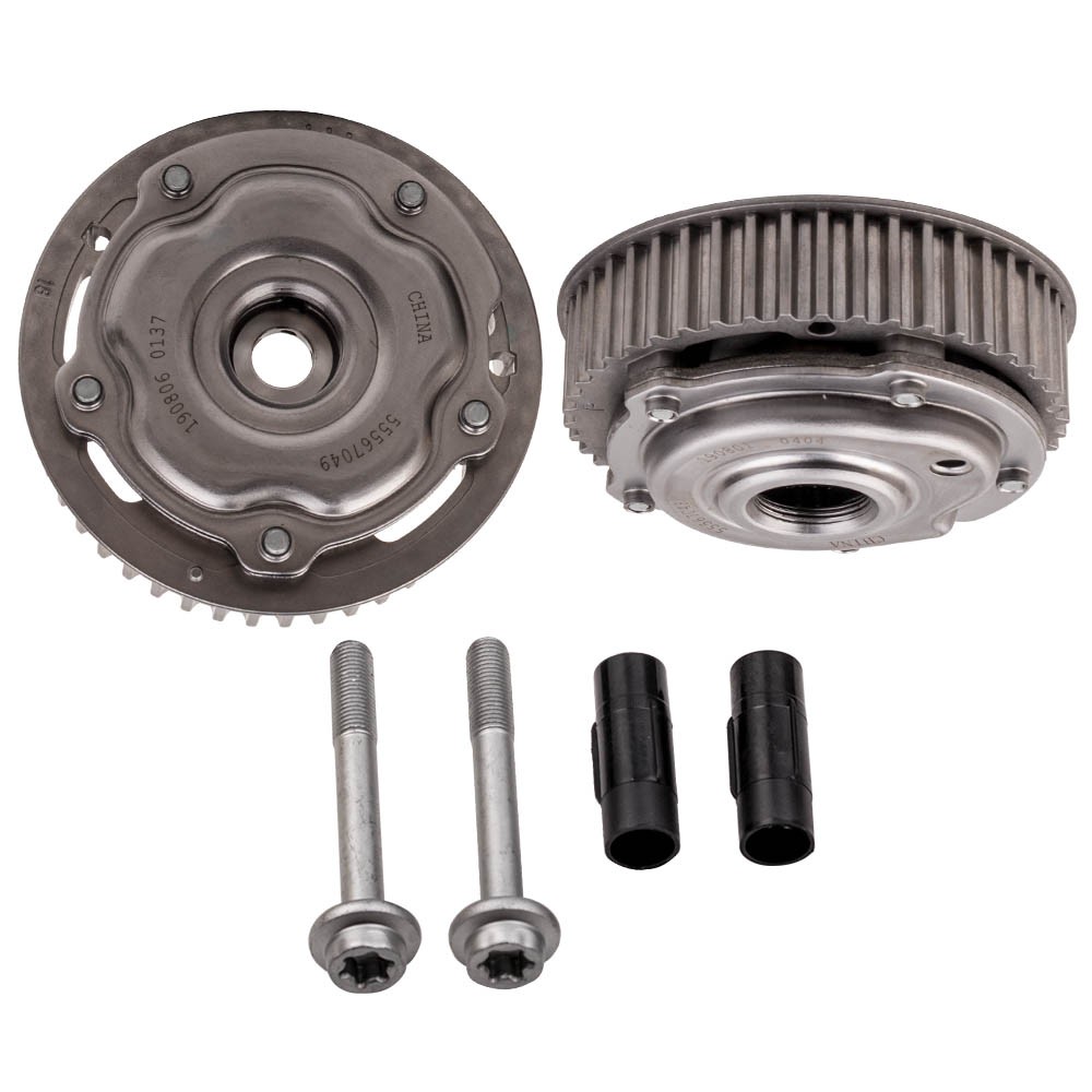 2x Camshaft Exhaust Intake Adjuster Timing Gear For Vauxhall Insignia MK I Astra