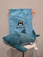 Jellycat NWT Whale Shark Plush Stuffed Animal Authentic Gobfrey Blue