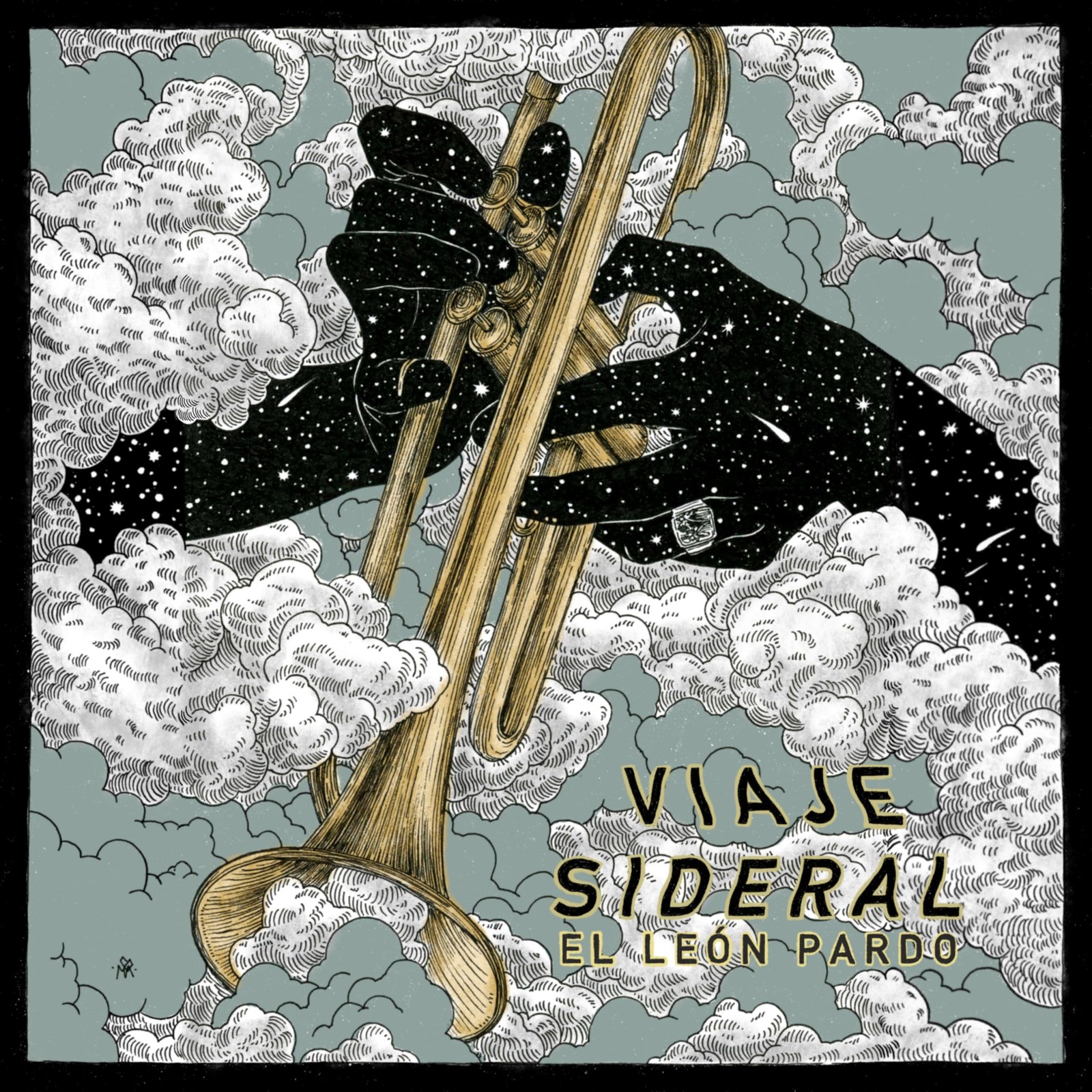 El Leon Pardo Viaje Sideral (Pic Disc) LP Vinyl AYA017LP NEW