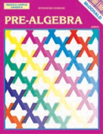 MCDONALD PUBLISHING MC-R470 PRE-ALGEBRA GR. 6-9