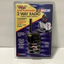 New Dale Earnhardt #3 Walk N Talk 2 Way Radio 14 Chan. NASCAR FRS/S14 Vintage