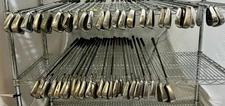 Wholesale Lot of 50 Golf Clubs - Assorted Irons and Wedges