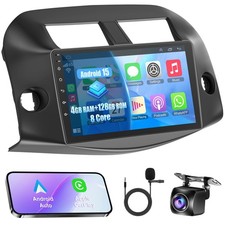  4GB  128GB Car Radio Stereo for Toyota RAV4 2007-2012,8 Coreand Android 15...