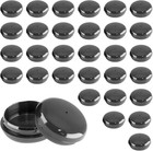 32 Pack 1-1/2" Wrought Iron Patio Furniture Feet Caps, Metal Furniture Chair Gli