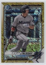 2021 Bowman Chrome Prospects Gold Shimmer Refractor 5/50 JJ Bleday #BCP-200 0rd2