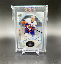 ANDERS LEE 2024-25 Upper Deck Clear Cut Ice Gallery Autograph #IGA-AL Islanders